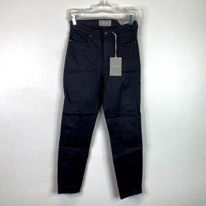 EVERLANE WOMEN BLACK HIGH RISE SKINNY ANKLE SZ 26